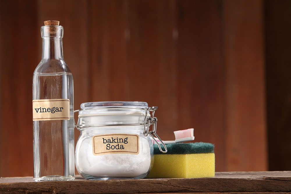 vinegar and baking soda
