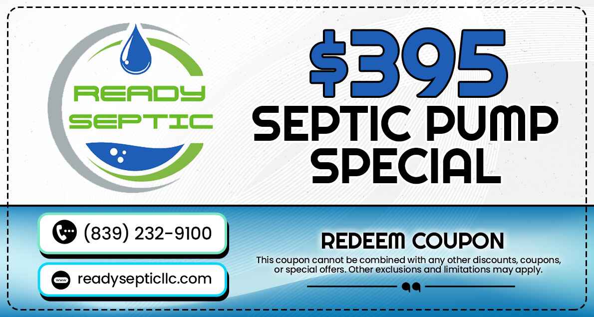 septic pump special coupon